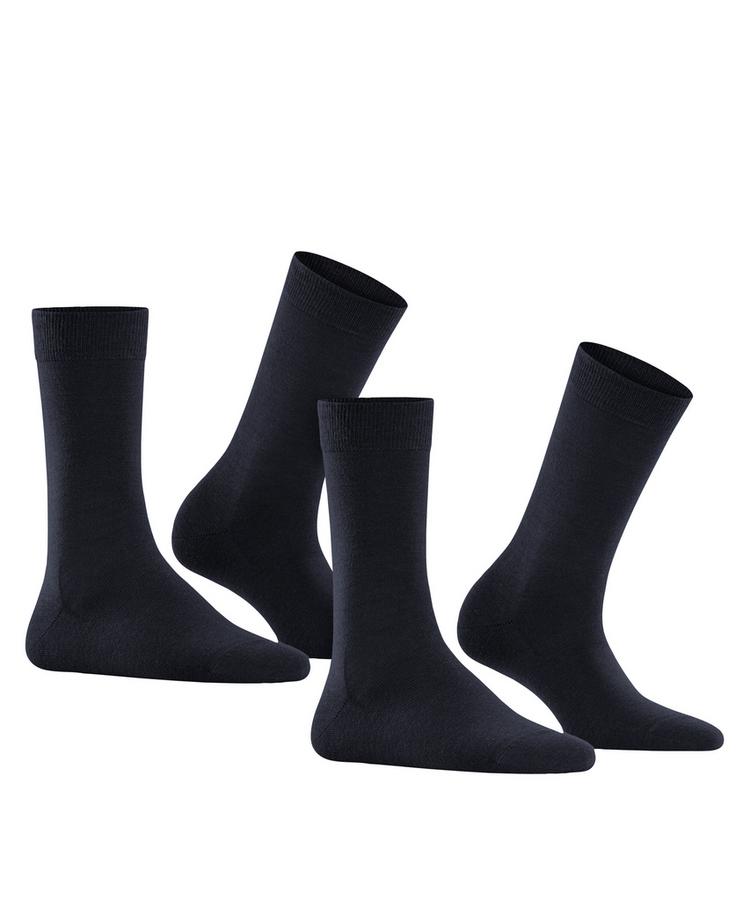 Falke Falke Softmerino  2-Pack Socken Damen - dark navy (6379) - 0 | SportScheck