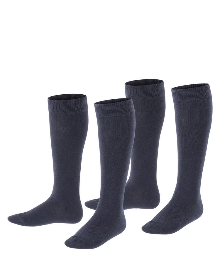 ESPRIT ESPRIT Foot Logo Knee-high  2-Pack Socken Kinder - marine (6120) - 0 | SportScheck