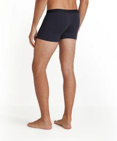 Rückansicht von Falke Boxer Boxershorts Herren carbon (3596)