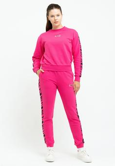 Rückansicht von Tom Barron Trainingsanzug Damen fuchsia
