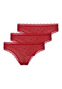 Snocks Tangas mit Spitze aus Bio-Baumwolle Unterhose Damen - Mix (Valentinstag)