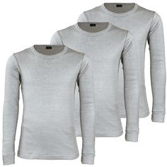 Black Snake 3 Pack Thermo Hemd Cuddle Funktionsshirt Grau, Creme