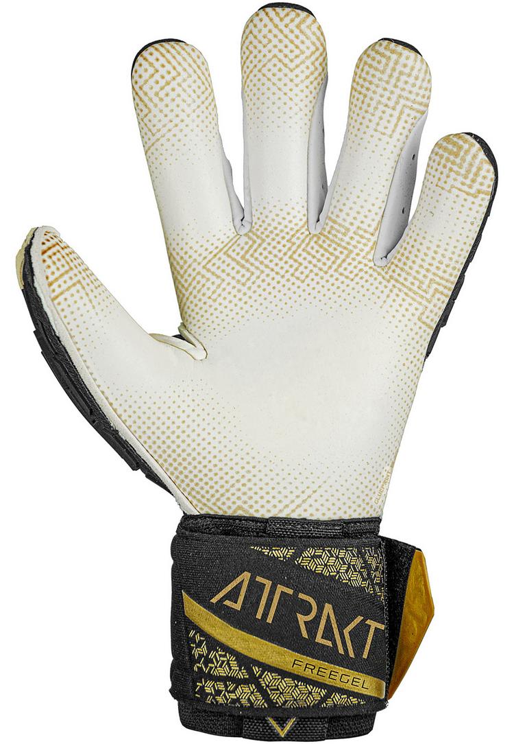 Reusch Reusch Attrakt Freegel Gold X GluePrint Torwarthandschuhe - 7707 black / gold - 0 | SportScheck