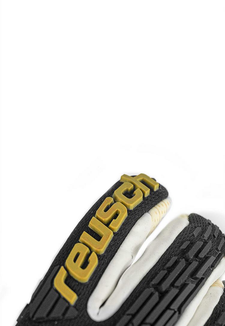 Reusch Reusch Attrakt Freegel Gold X GluePrint Torwarthandschuhe - 7707 black / gold - 4 | SportScheck