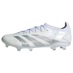 adidas Predator 24 Pro FG Fußballschuh Fußballschuhe Cloud White / Silver Metallic / Cloud White