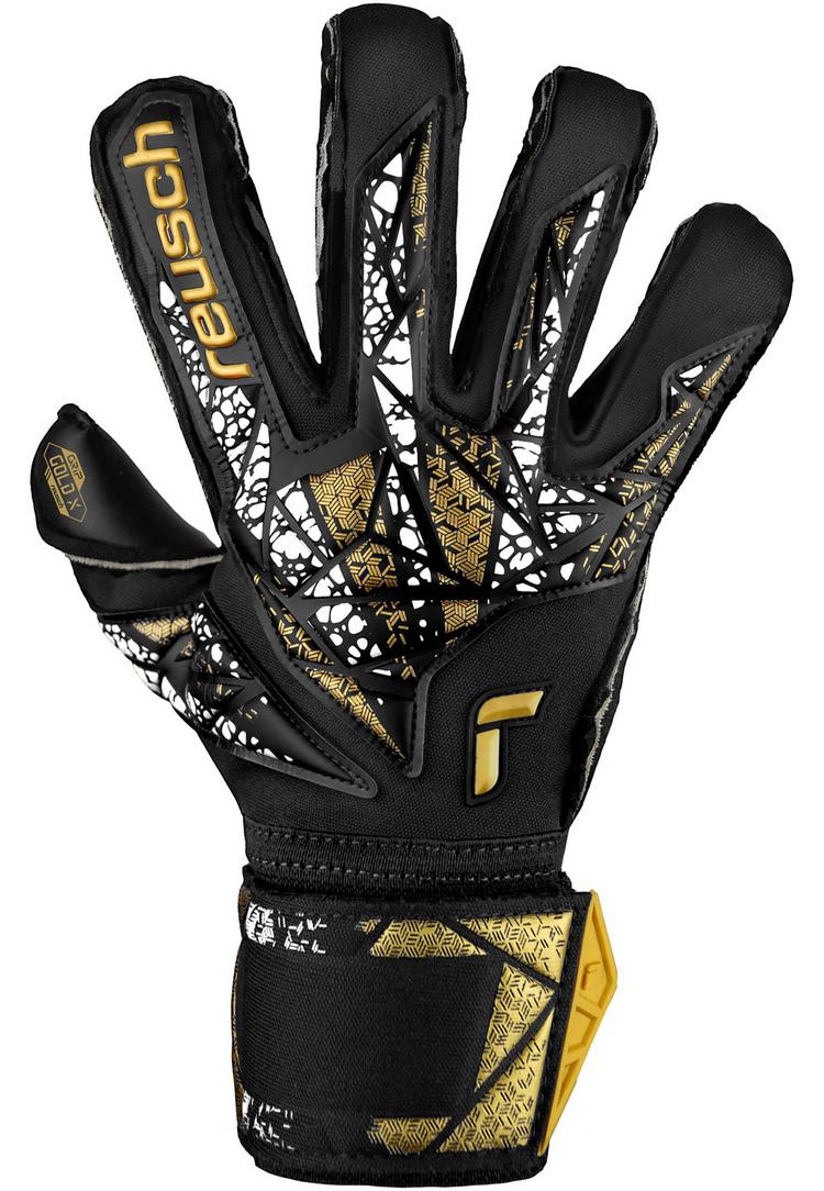 Reusch Reusch Attrakt Gold X Evolution Cut Torwarthandschuhe - 7740 black/gold/white/black - 0 | SportScheck