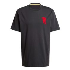adidas Manchester United Cultural Story T-Shirt Fanshirt Herren Black