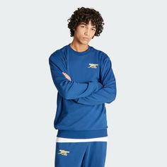 Rückansicht von adidas FC Arsenal Cultural Story Sweatshirt Fanshirt Herren Mystery Blue