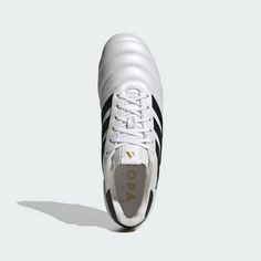 Rückansicht von adidas Copa Icon FG Fußballschuh Fußballschuhe Cloud White / Core Black / Gold Metallic