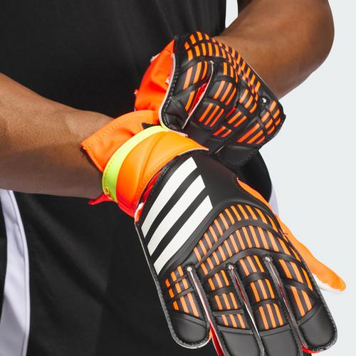 Rückansicht von adidas Predator Training Torwarthandschuhe Torwarthandschuhe Black / Solar Red / Solar Yellow