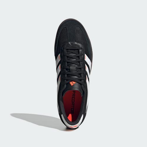 Rückansicht von adidas Predator Freestyle Fußballschuh Fußballschuhe Herren Core Black / Cloud White / Solar Red