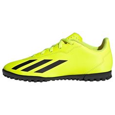 adidas X Crazyfast Club TF Fußballschuh Fußballschuhe Kinder Team Solar Yellow 2 / Core Black / Cloud White