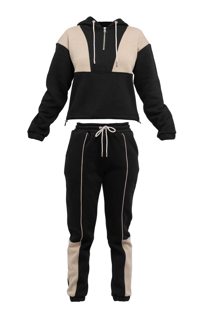 Tom Barron Tom Barron Trainingsanzug Damen - black - 0 | SportScheck