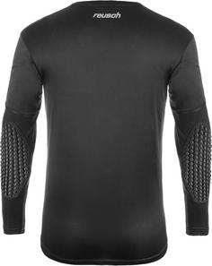 Rückansicht von Reusch Goalkeeping Jersey Padded Junior Fußballtrikot Kinder black / silver