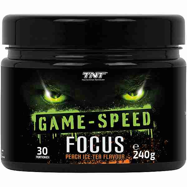 TNT Game Speed Focus Aminosäurepulver Peach Ice Tea