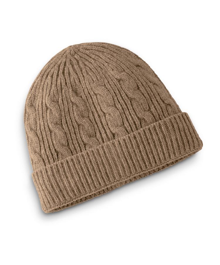 Falke Falke Hat Cable Knit Beanie - camel hair (5063) - 1 | SportScheck