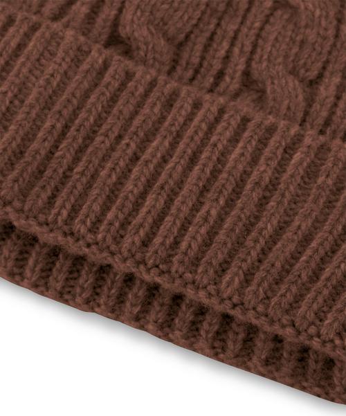 Rückansicht von Falke Mütze Beanie deer (5536)