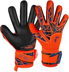 Reusch Attrakt Infinity NC Junior Fingerhandschuhe 2211 hyper orng/elec blue/blck