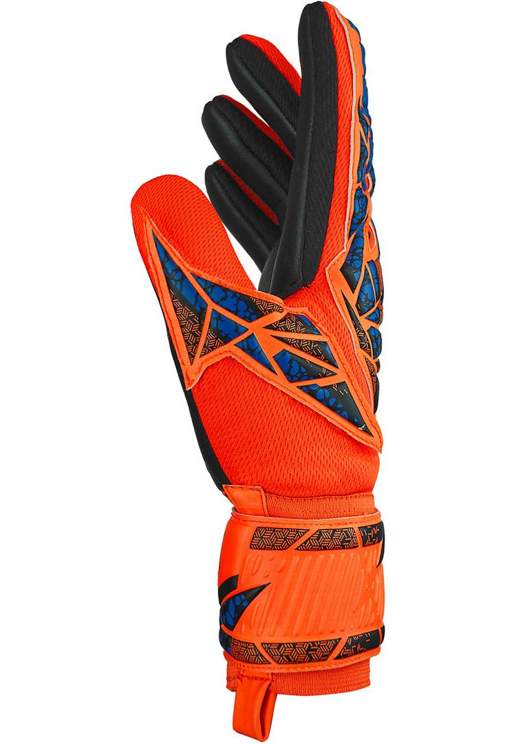 Reusch Reusch Attrakt Infinity NC Junior Torwarthandschuhe - 2211 hyper orng/elec blue/blck - 0 | SportScheck