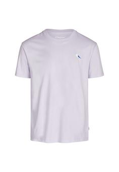 Cleptomanicx Embro Gull T-Shirt Herren Lavender