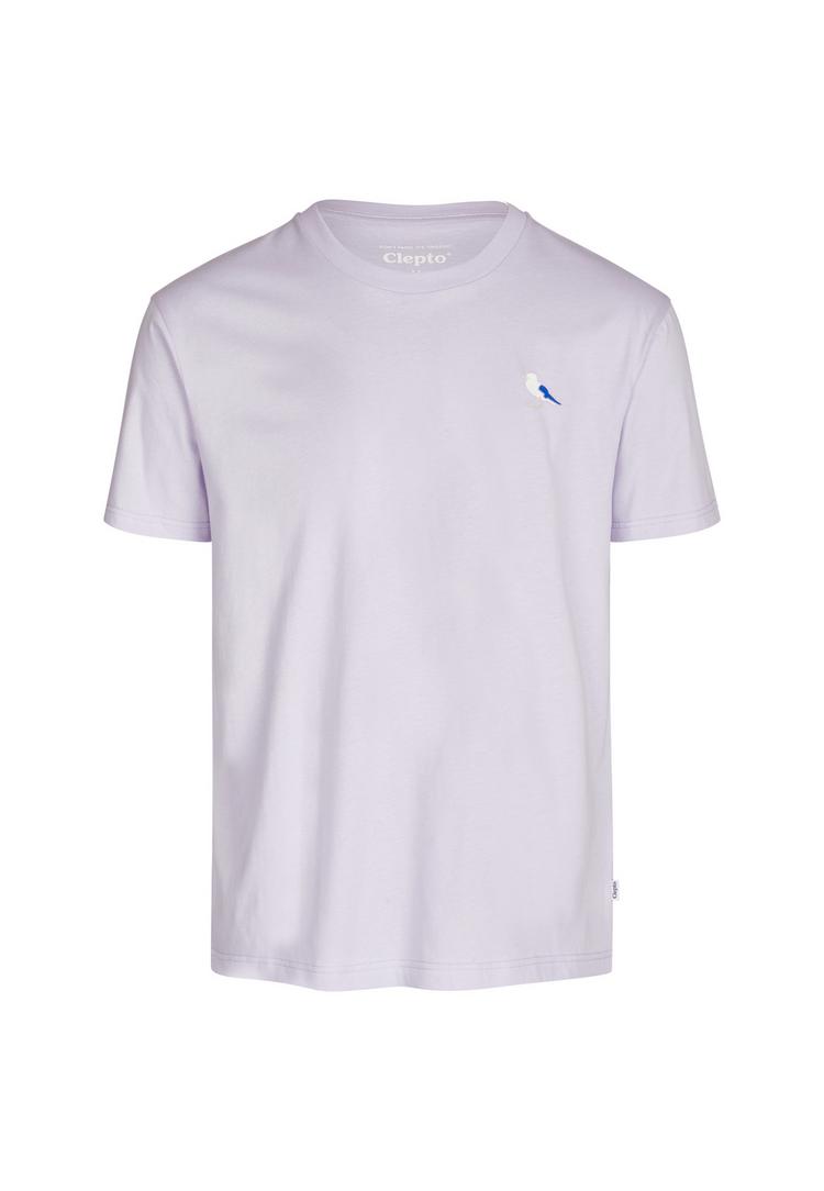 Cleptomanicx Cleptomanicx Embro Gull T-Shirt Herren - Lavender - 0 | SportScheck