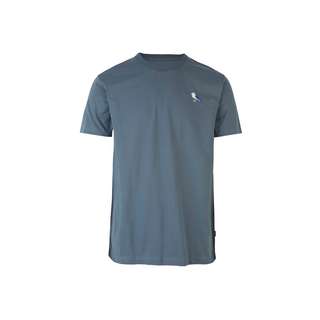 Cleptomanicx Embro Gull T-Shirt Herren Blue Mirage