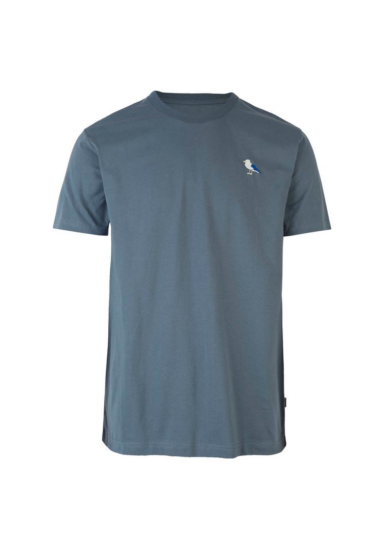 Cleptomanicx Cleptomanicx Embro Gull T-Shirt Herren - Blue Mirage - 0 | SportScheck
