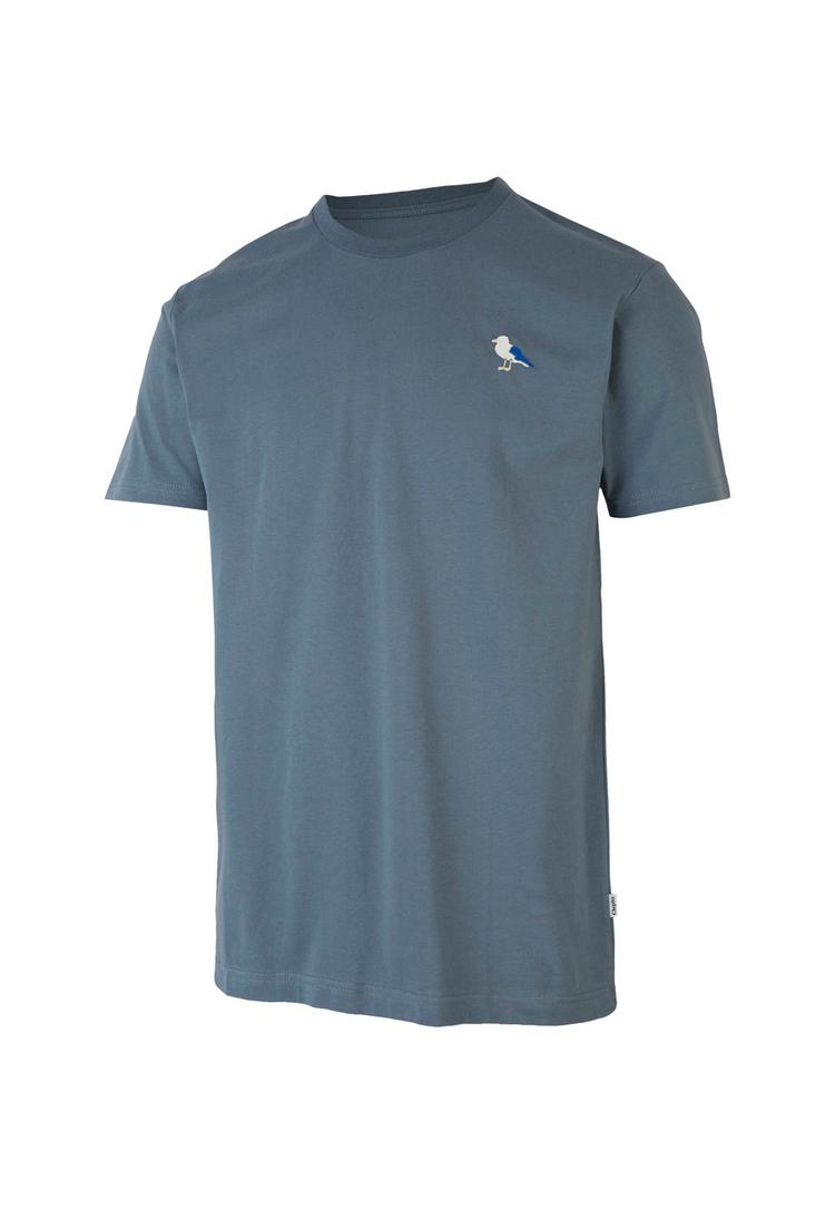 Cleptomanicx Cleptomanicx Embro Gull T-Shirt Herren - Blue Mirage - 0 | SportScheck
