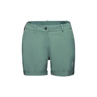 Mammut Runbold Roll Cuff Shorts Damen - dark jade