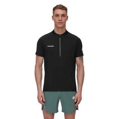 Rückansicht von Mammut Aenergy FL Half Zip T-Shirt Herren black