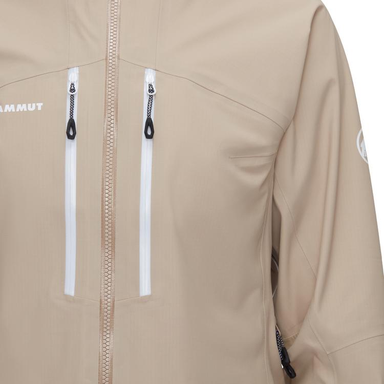 Mammut Mammut Taiss Hooded Hardshelljacke Damen - savannah-white - 3 | SportScheck