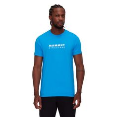 Rückansicht von Mammut Mammut Core Logo T-Shirt Herren glacier blue
