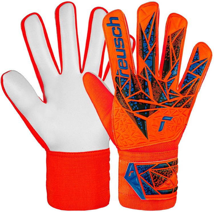 Reusch Reusch Attrakt Starter Solid Torwarthandschuhe - 2210 hyper orng/elec blue - 0 | SportScheck
