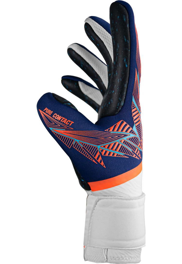 Reusch Reusch Pure Contact Fusion Junior Torwarthandschuhe - 4848 premi blu/electr oran/blc - 0 | SportScheck