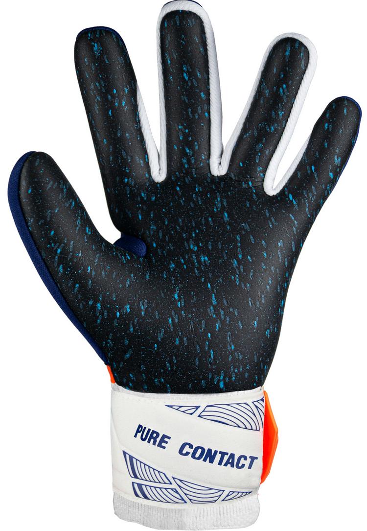 Reusch Reusch Pure Contact Fusion Junior Torwarthandschuhe - 4848 premi blu/electr oran/blc - 1 | SportScheck