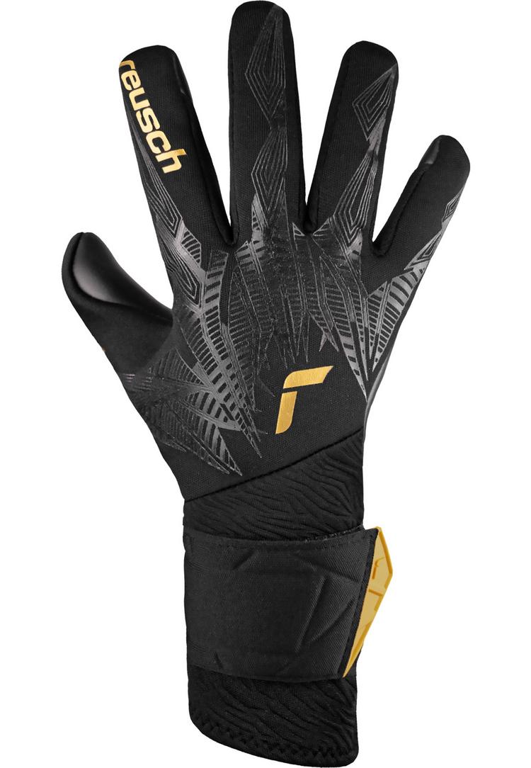 Reusch Reusch Pure Contact Infinity Torwarthandschuhe - 7706 black / gold / black - 0 | SportScheck