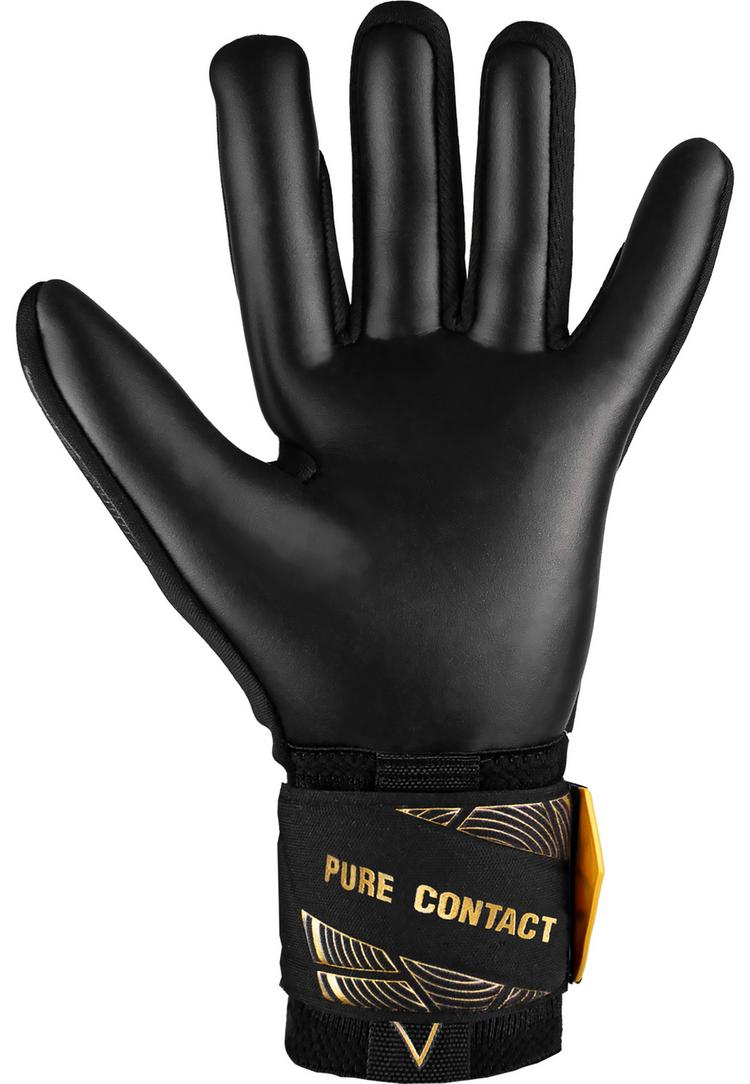 Reusch Reusch Pure Contact Infinity Torwarthandschuhe - 7706 black / gold / black - 0 | SportScheck
