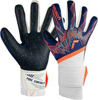 Reusch Pure Contact Fusion Torwarthandschuhe - 4848 premi blu/electr oran/blc