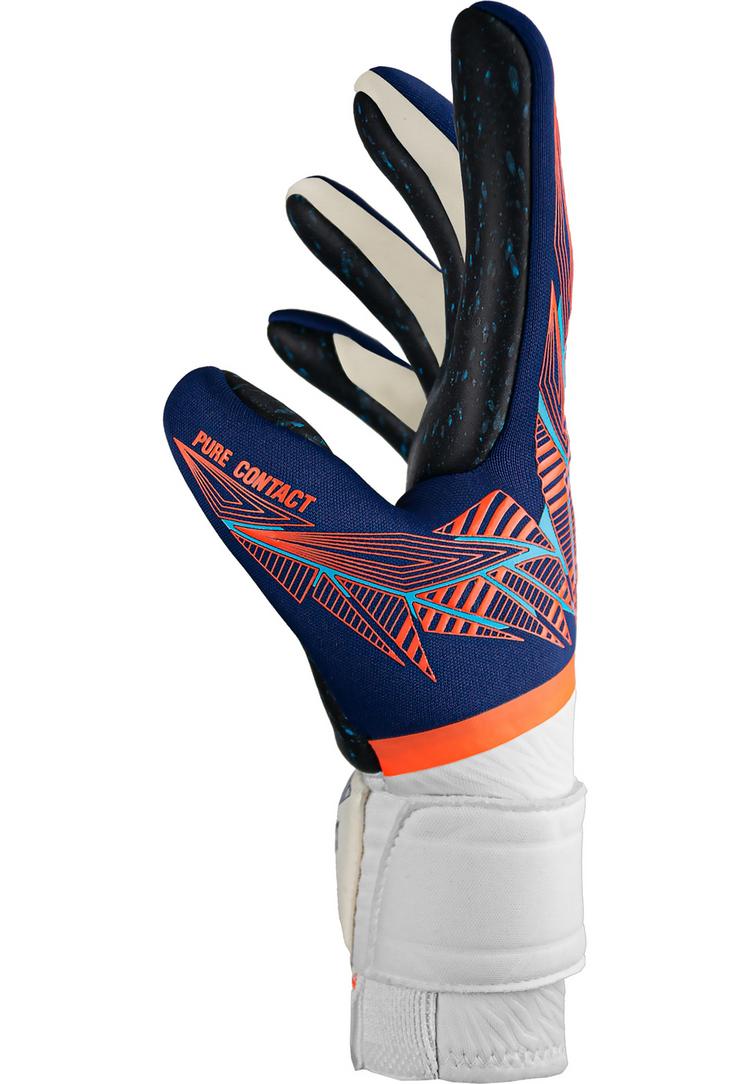 Reusch Reusch Pure Contact Fusion Torwarthandschuhe - 4848 premi blu/electr oran/blc - 0 | SportScheck