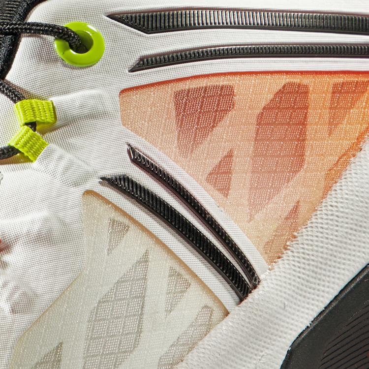 Mammut Mammut Sertig TR Low Multifunktionsschuhe Damen - white-dark tangerine - 4 | SportScheck