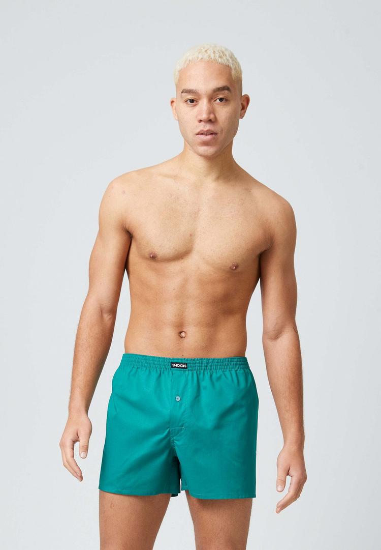 Snocks Snocks Unterhose Herren - Mix (Gr&uuml;ne Muster) - 4 | SportScheck