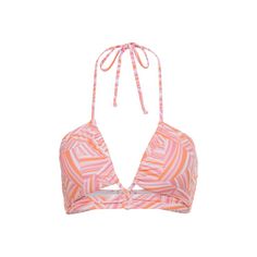 LSCN by Lascana Bandeau-Bikini-Top Bikini Oberteil Damen rosa bedruckt