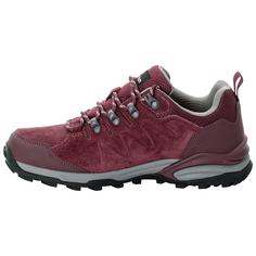 Jack Wolfskin REFUGIO TEXAPORE LOW W Wanderschuhe Damen dark maroon_bordeaux