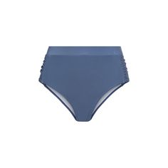 LSCN by Lascana Highwaist-Bikini-Hose Bikini Hose Damen rauchblau