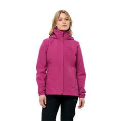 Rückansicht von Jack Wolfskin STORMY POINT 2L JKT W Funktionsjacke Damen new magenta