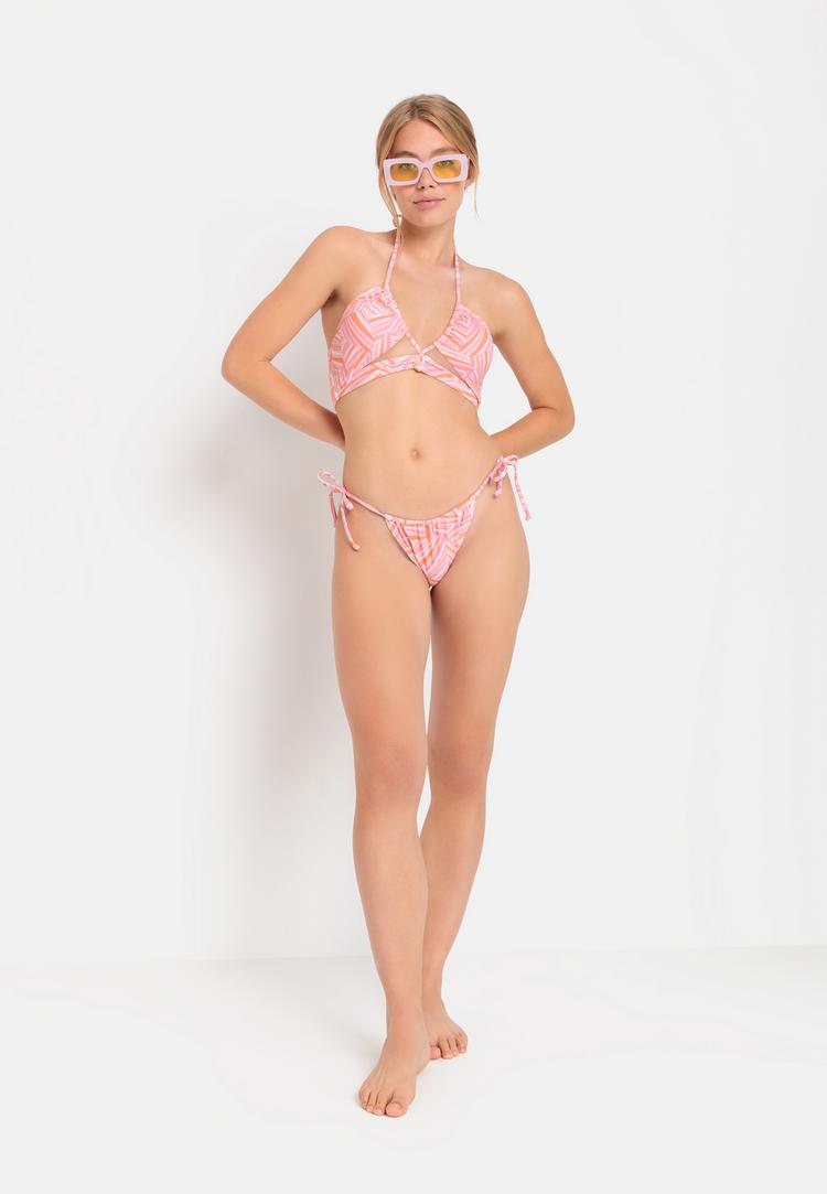 LSCN by Lascana LSCN by Lascana Bikini-Hose Bikini Hose Damen - rosa bedruckt - 2 | SportScheck