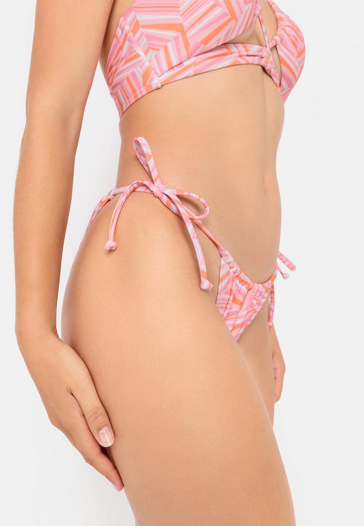 LSCN by Lascana LSCN by Lascana Bikini-Hose Bikini Hose Damen - rosa bedruckt - 3 | SportScheck