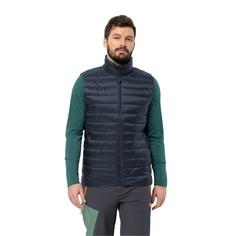 Rückansicht von Jack Wolfskin PILVI DOWN VEST M Daunenweste Herren night blue
