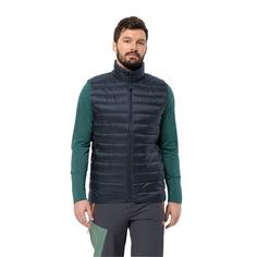 Rückansicht von Jack Wolfskin PILVI DOWN VEST M Daunenweste Herren night blue