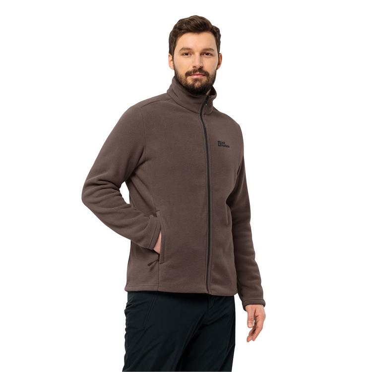 Jack Wolfskin Jack Wolfskin WINTERSTEIN FZ M Fleecejacke Herren - seal - 0 | SportScheck